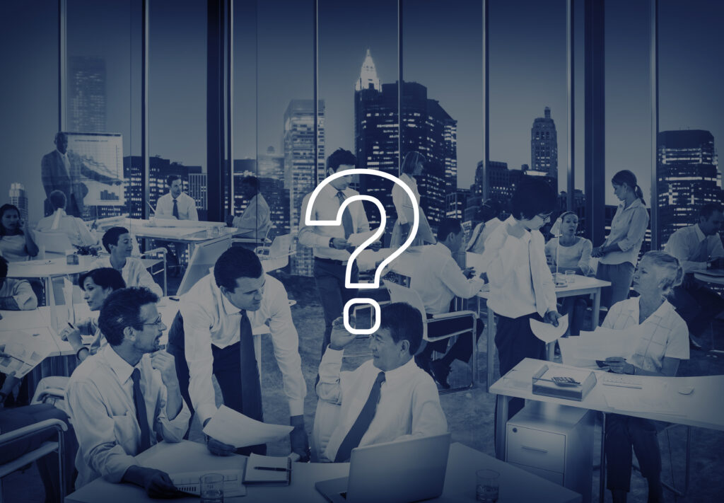 question mark icon solving problem solution concept